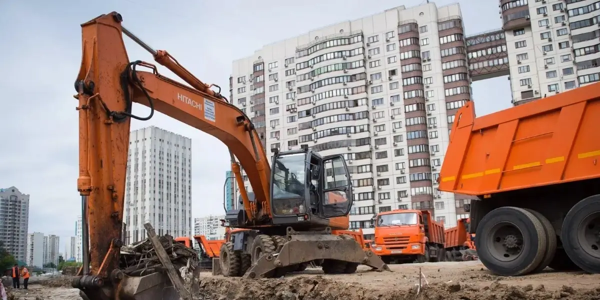 екскаватор для котловану Київ